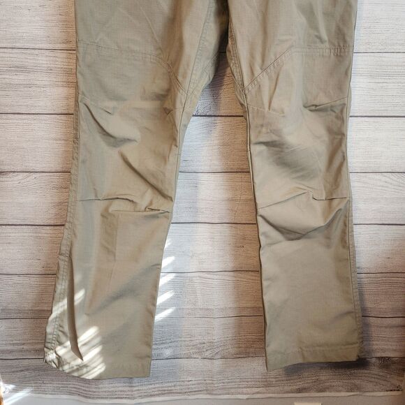 Tru-Spec Mens 32x32 Khaki Cargo Tactical Ripstop Utility Work Pants - Picture 2 of 13